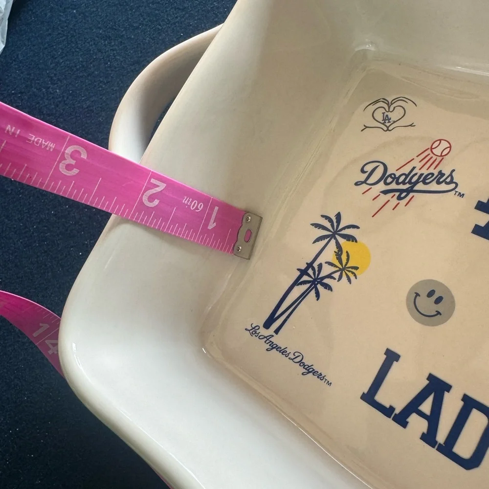 Los Angeles Dodgers Ceramic Baking Dish- fun and functional! Great size/ iconic💙